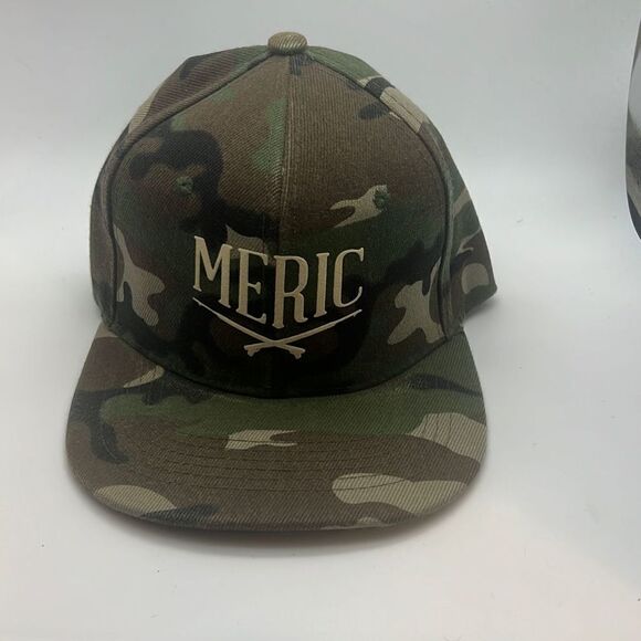 ‎Meric Trucker Snapback Logo - Picture 1 of 4